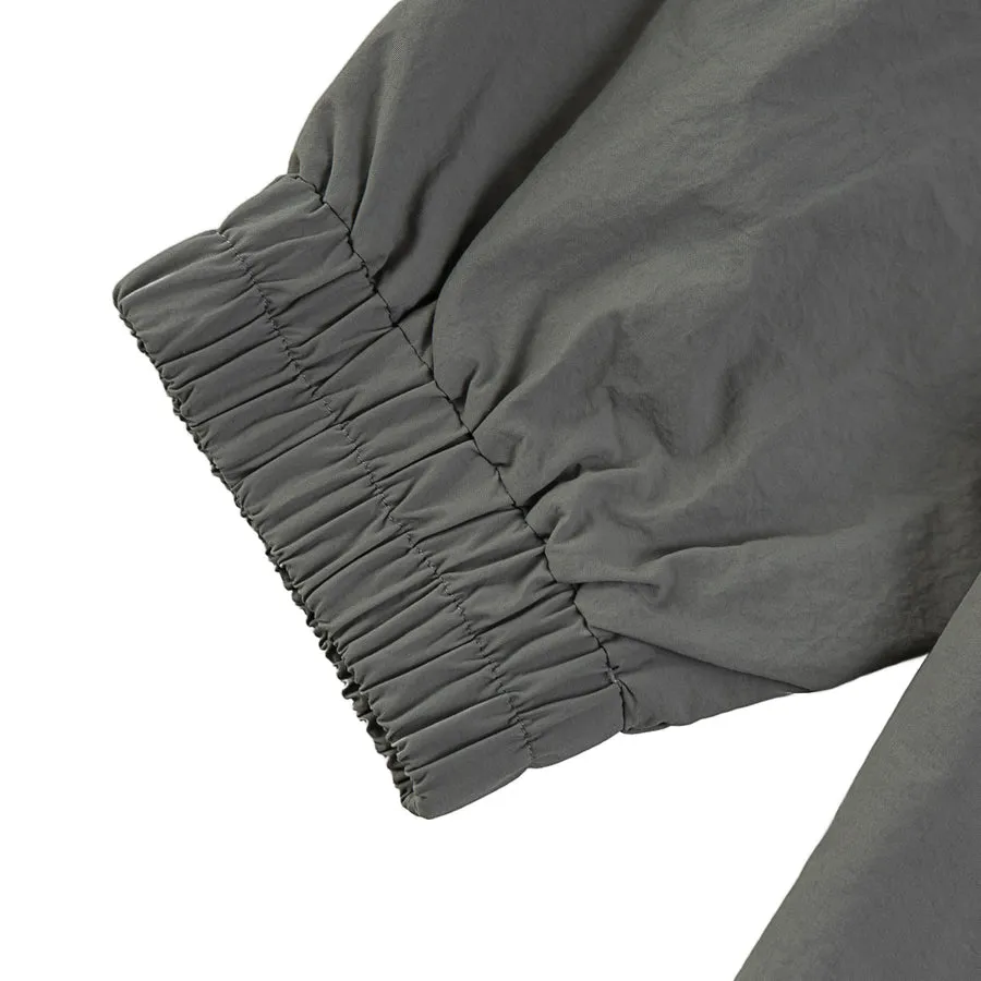 A[S]USL NYLON ZIPPER POCKET JACKET-GREY