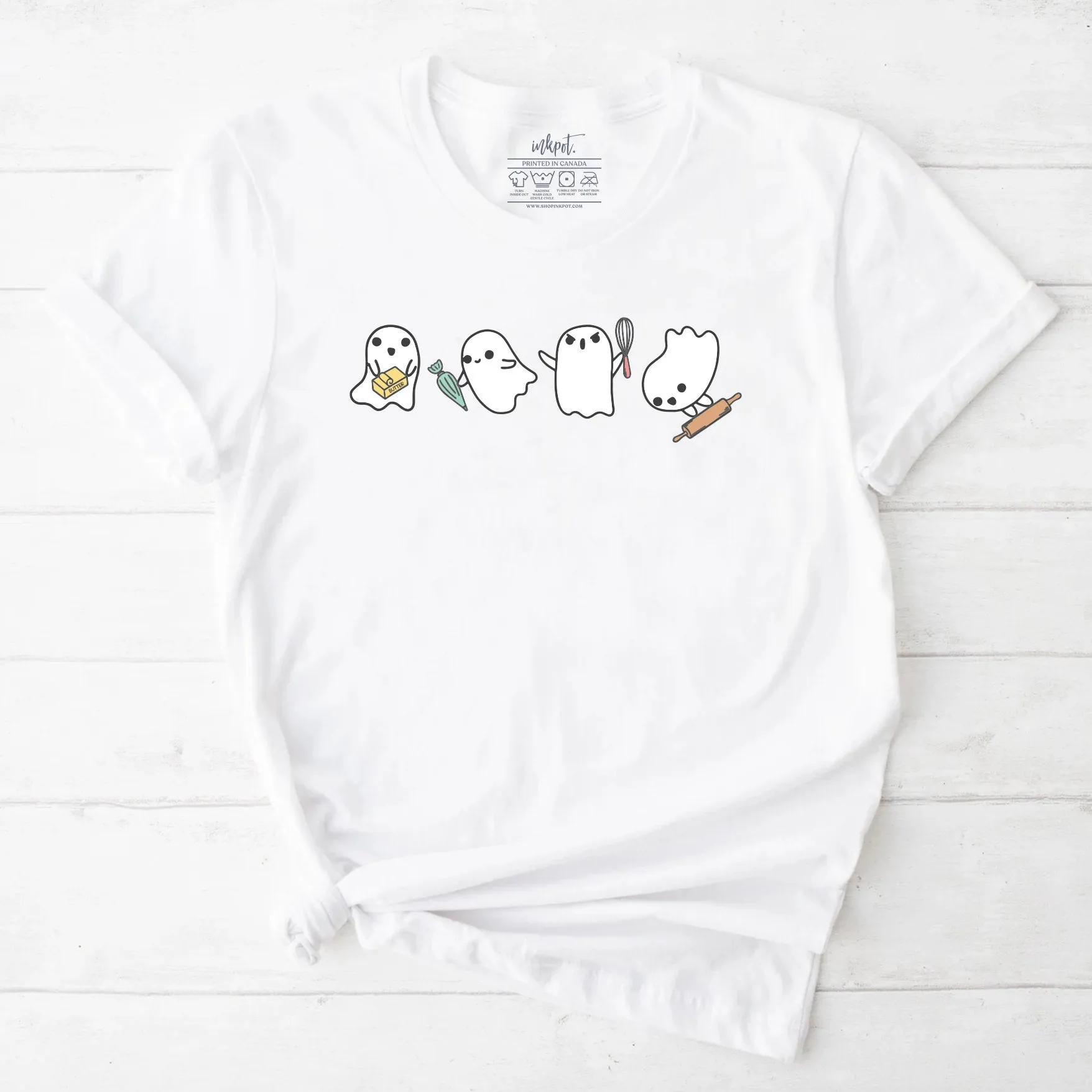 Baker Ghosts Halloween T-Shirt