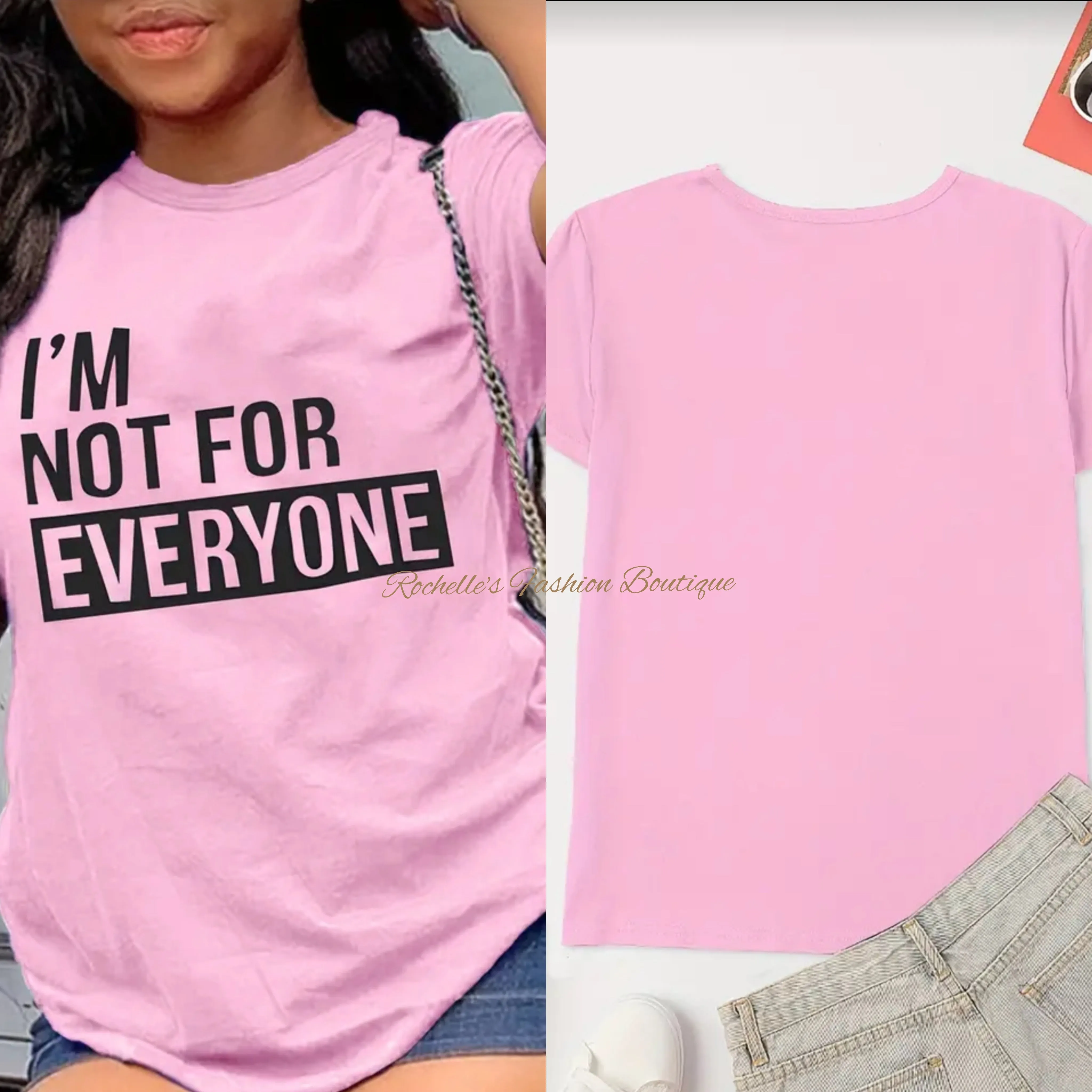 Black I'm Not For Everyone T-Shirt