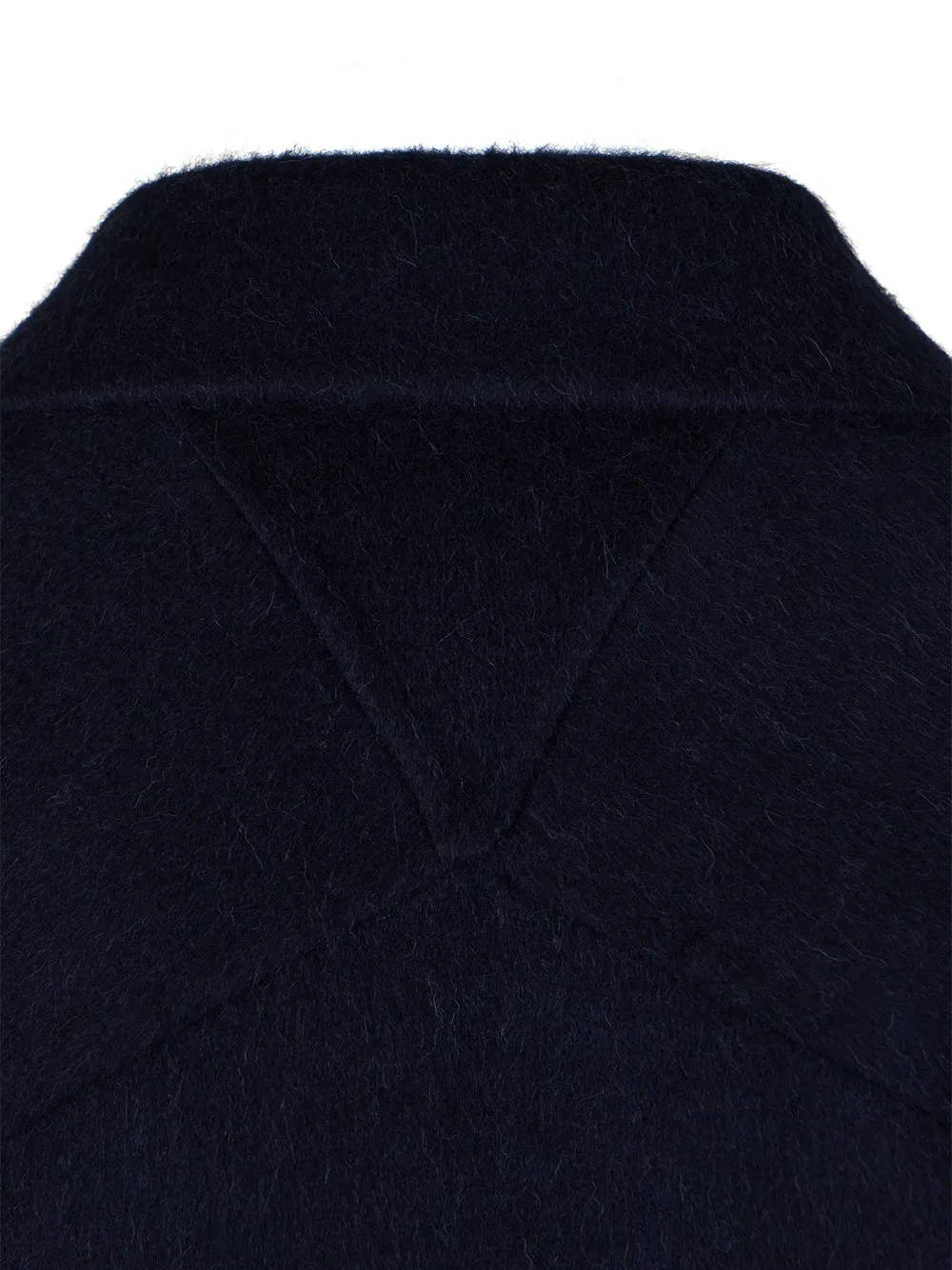 Double face alpaca coat