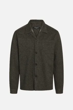 HollowBBStone shacket - Black Check