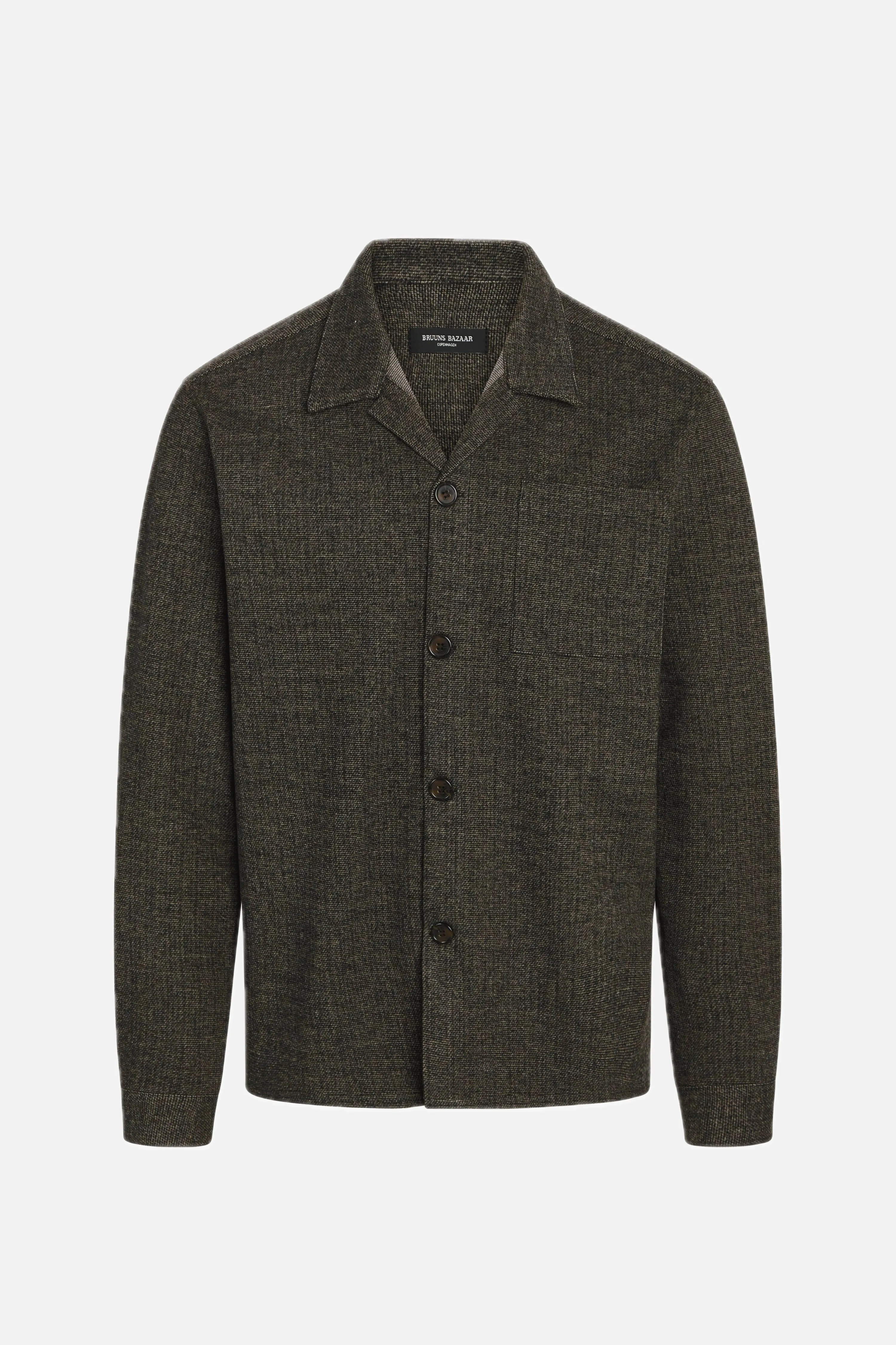 HollowBBStone shacket - Black Check