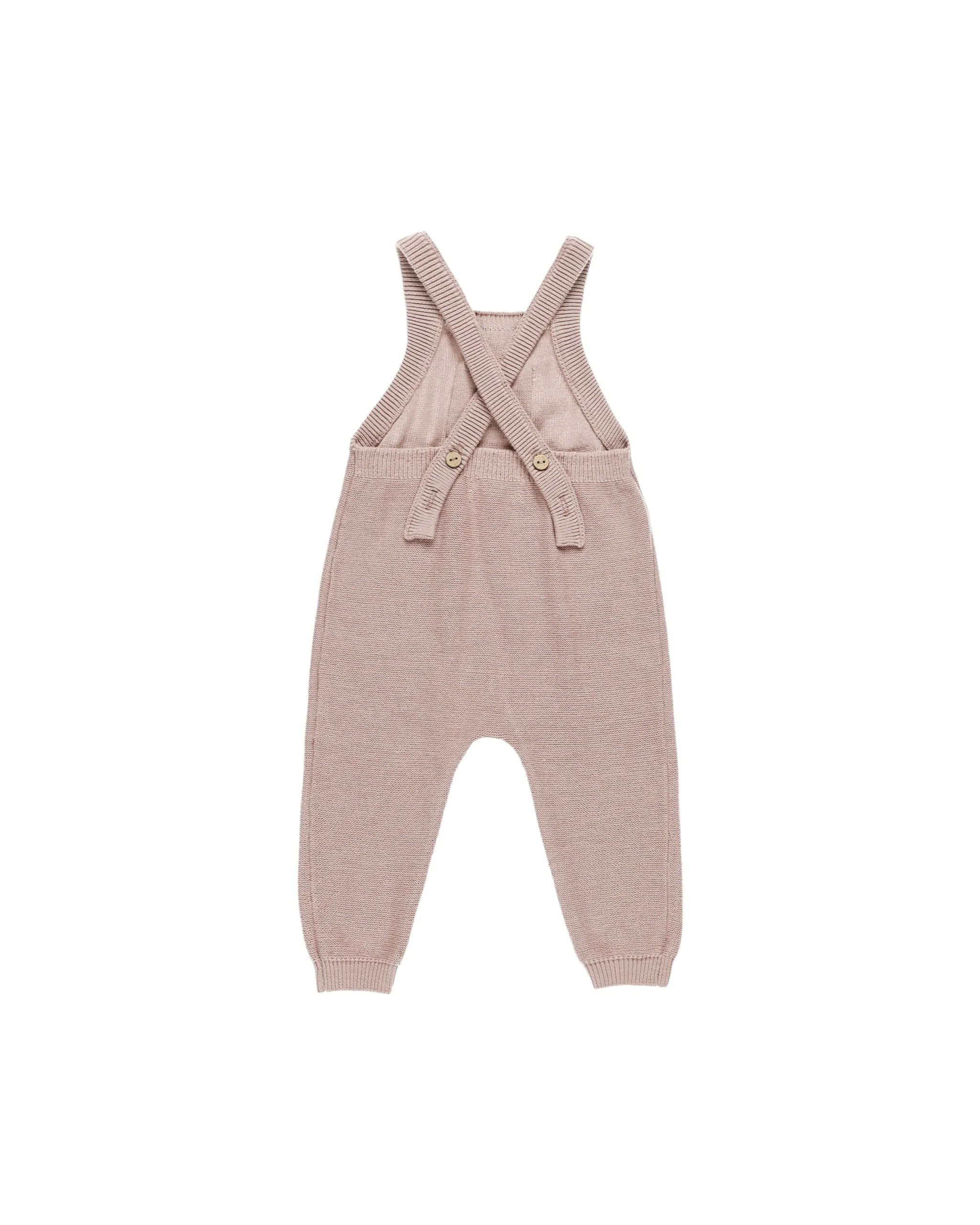 Mauve Knit Overall