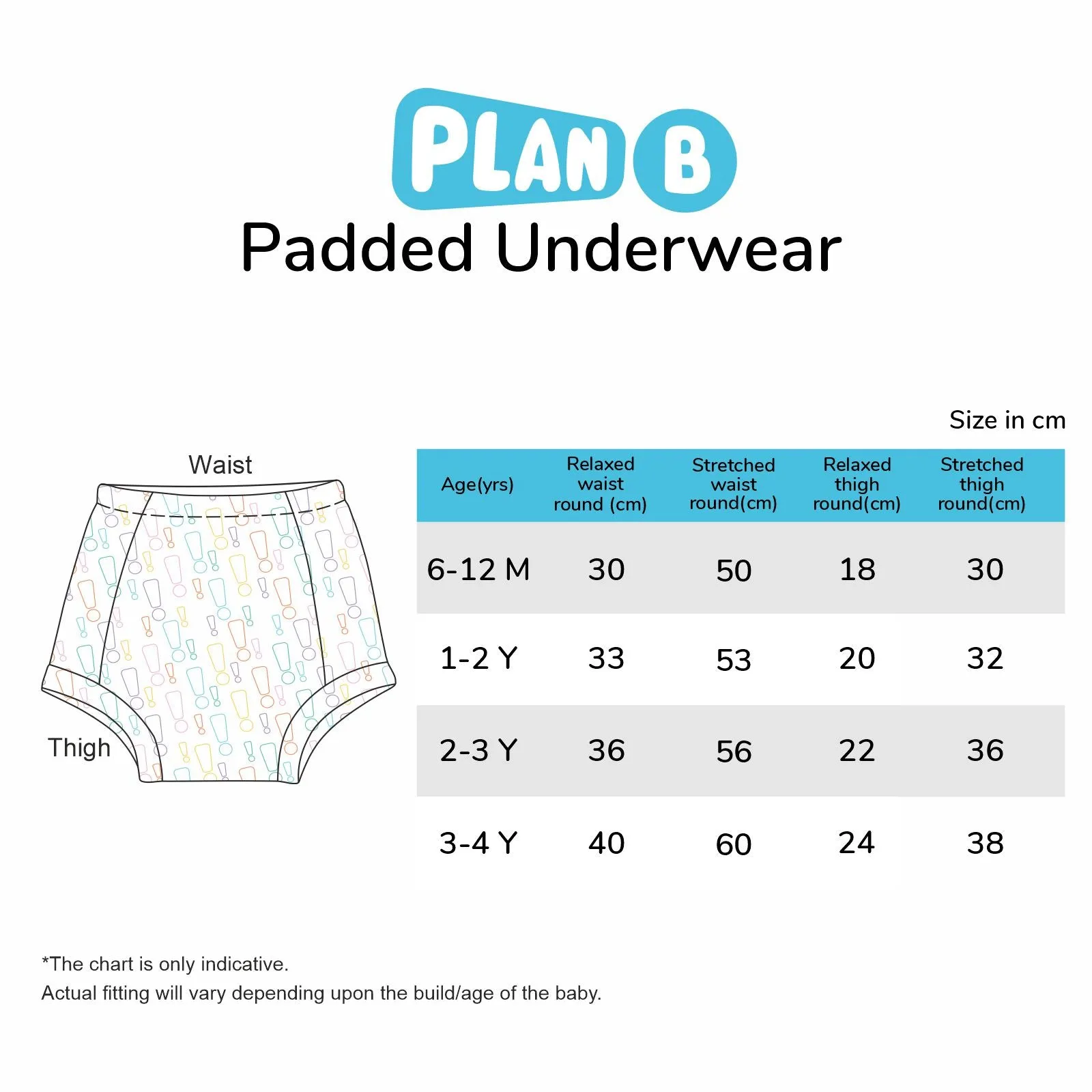 Padded Underwear for Potty Training - 2pack - Land