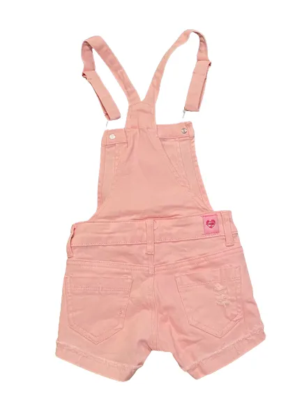 Pink Overall Shorts