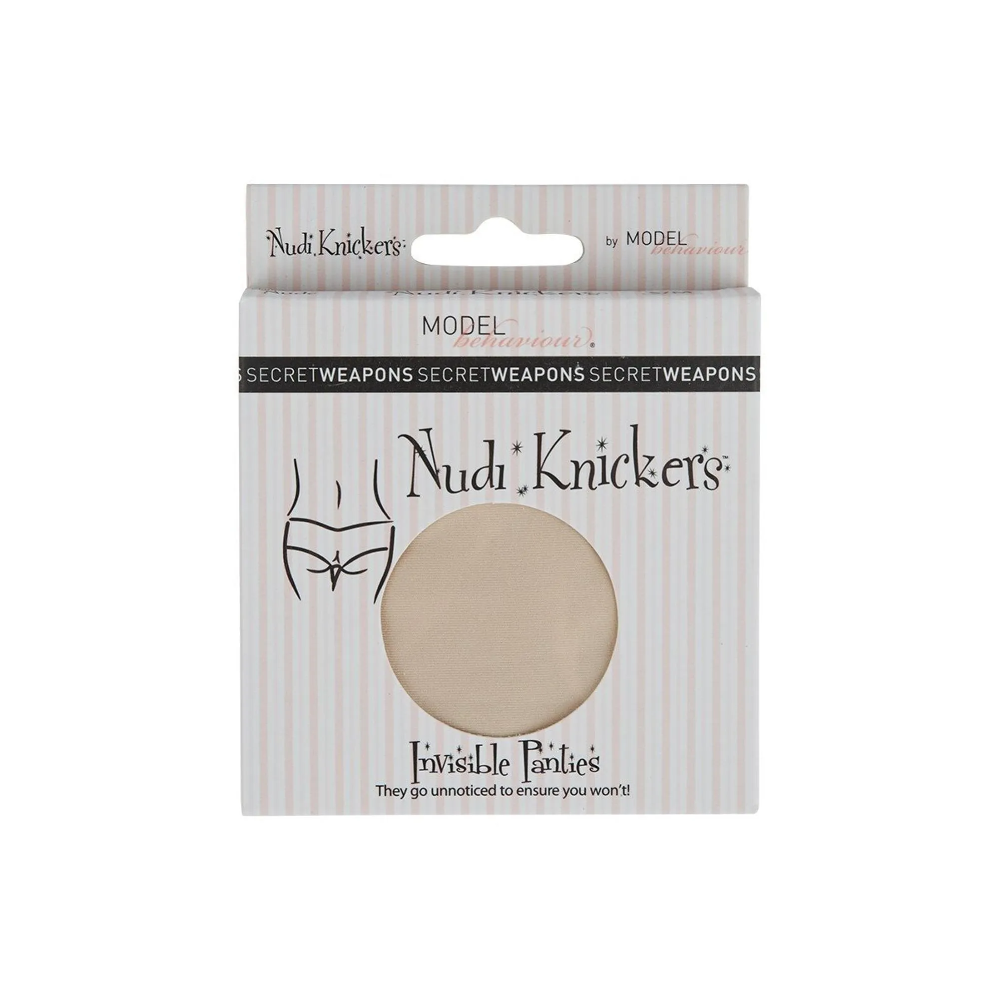 Secret Weapons 3 Pack Nudi Knickers - Nude