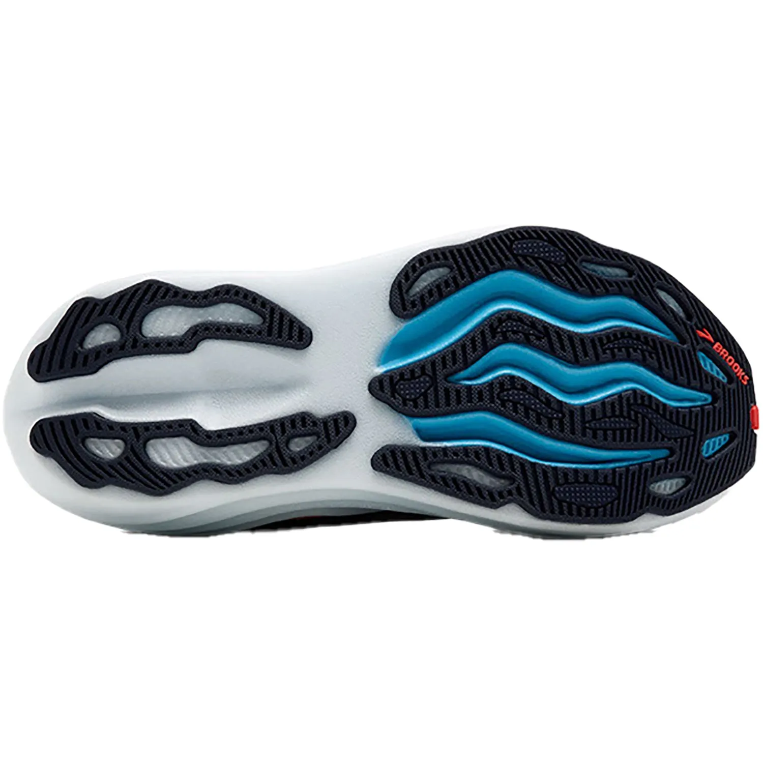 Women's Brooks Glycerin Max Peacoat/Blueribbon/Hotcoral Mesh
