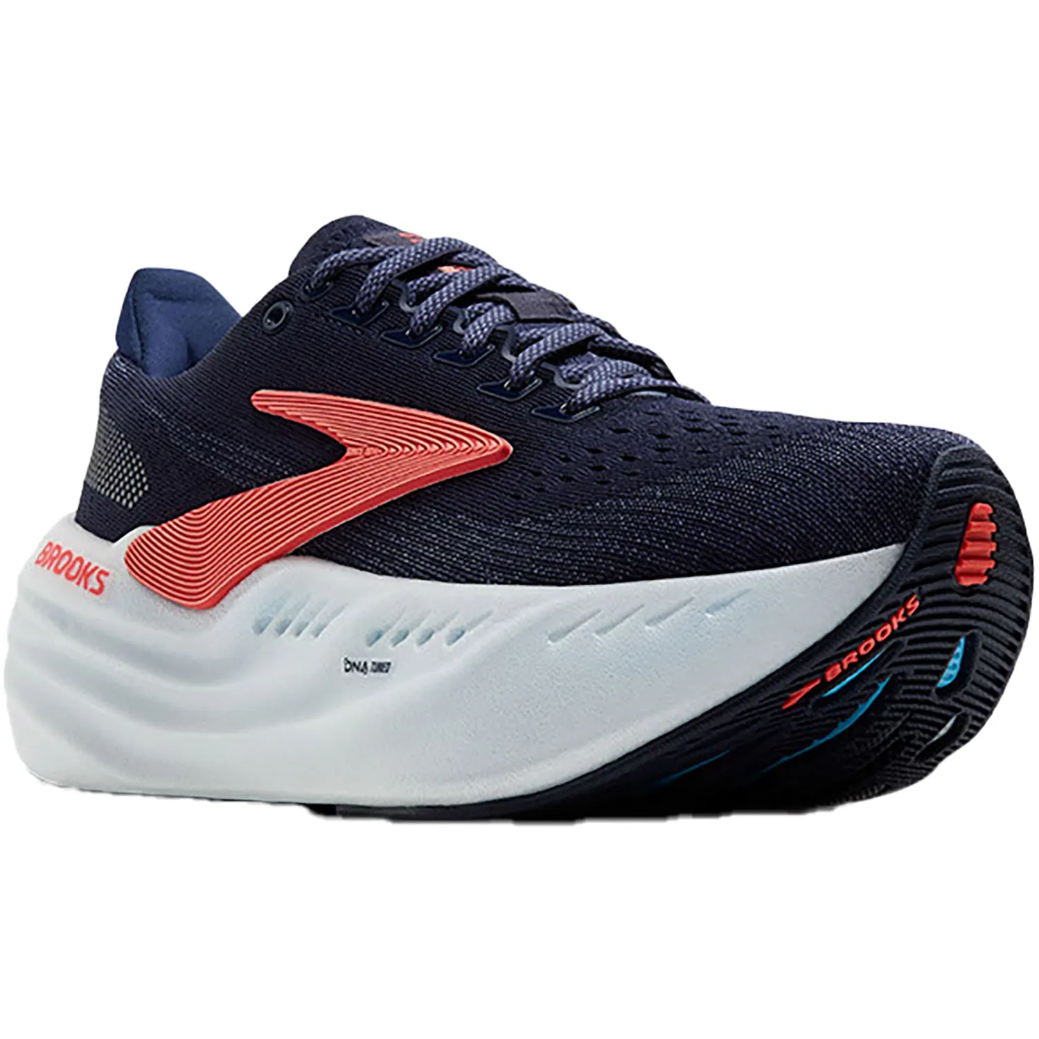 Women's Brooks Glycerin Max Peacoat/Blueribbon/Hotcoral Mesh