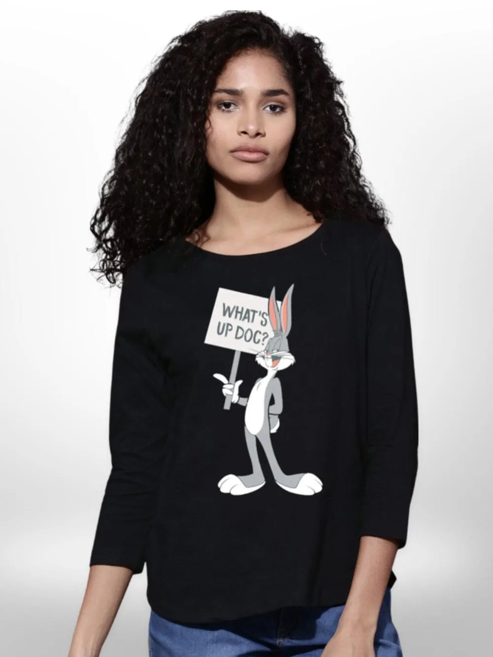 Womens Gorgeous 4 Quarter Sleeve Ladies T-shirt