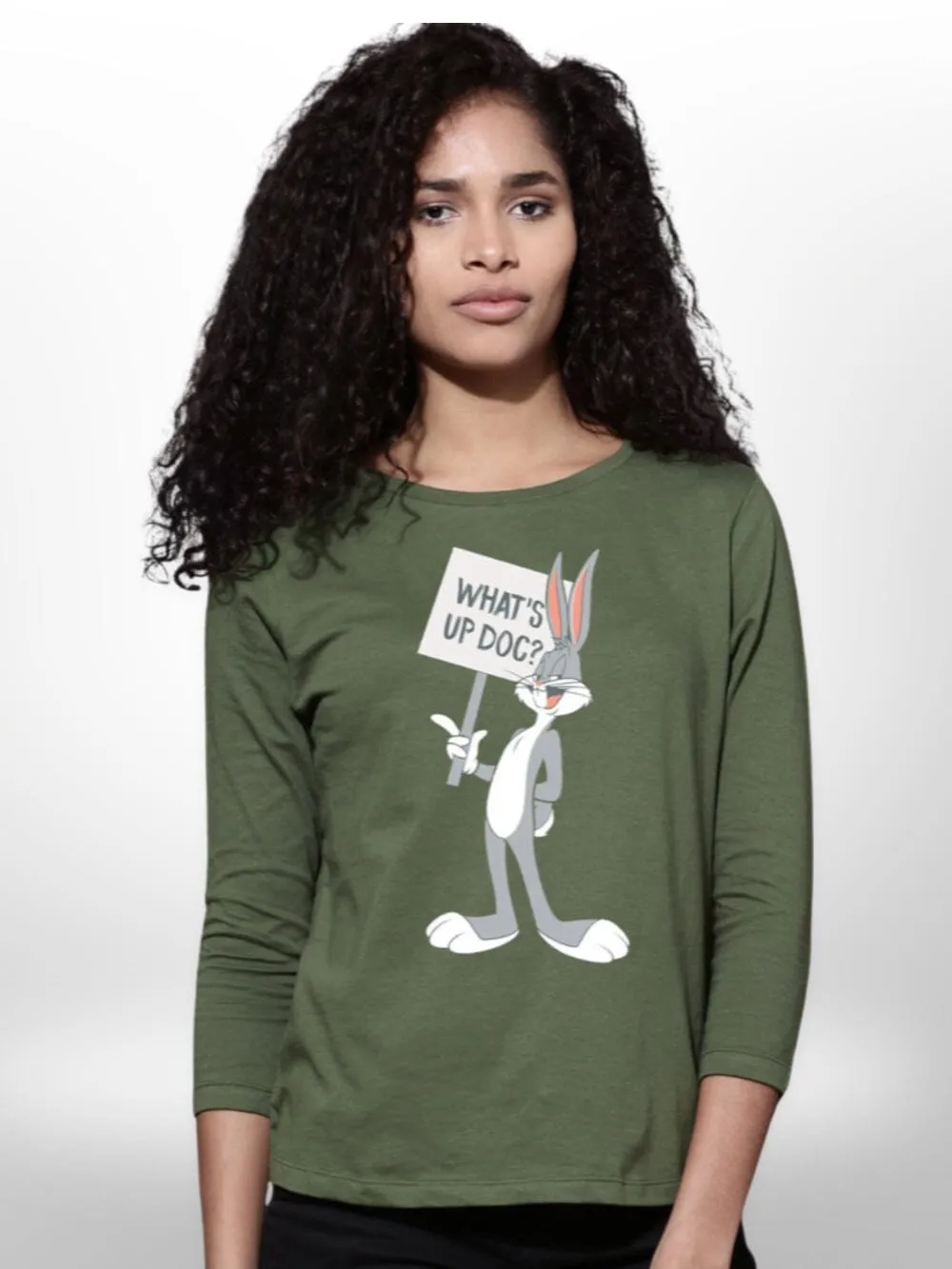 Womens Gorgeous 4 Quarter Sleeve Ladies T-shirt